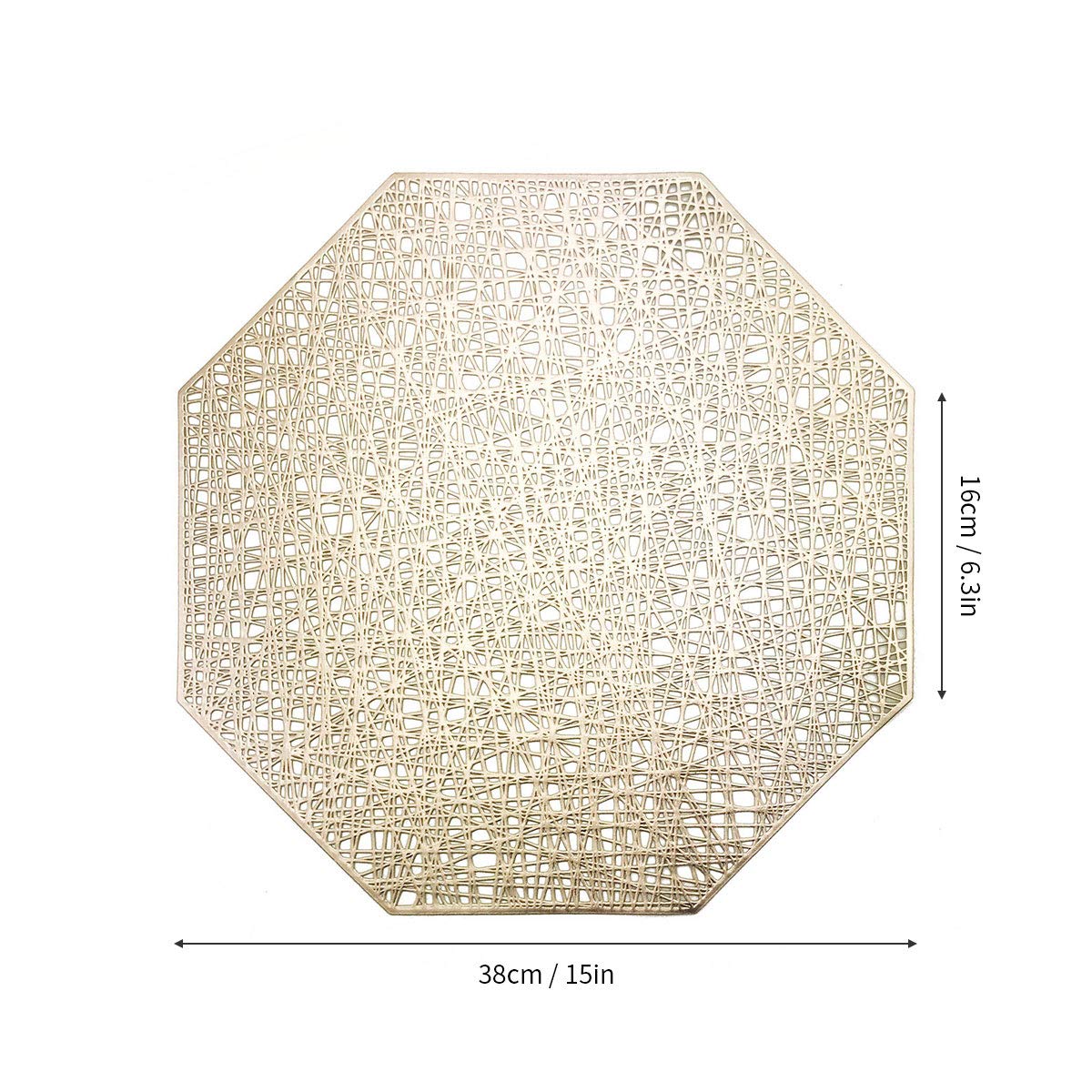 Amazon｜UNITRIP【八角形】ランチョンマット 4枚セット プレースマット